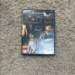 Nintendo GameCube Resident Evil Zero - Black and Red